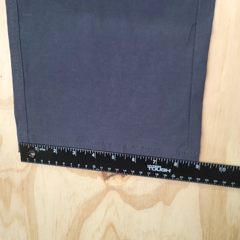 UB Tech Pants Mens 34x34 Blue Comfort Adjustable Waist Chino Water Repellent NWT - Picture 7 of 16